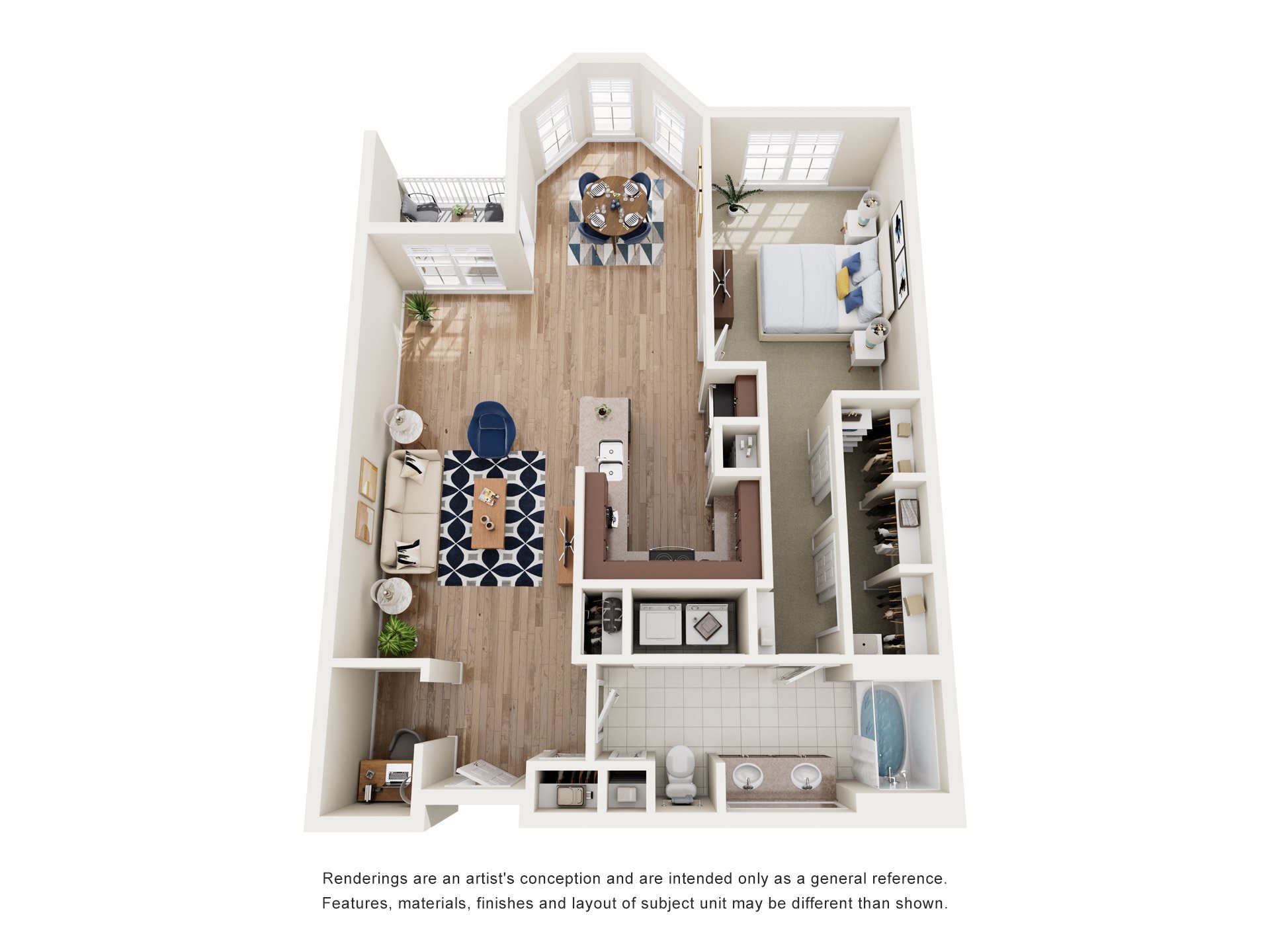 B2 floorplan layout