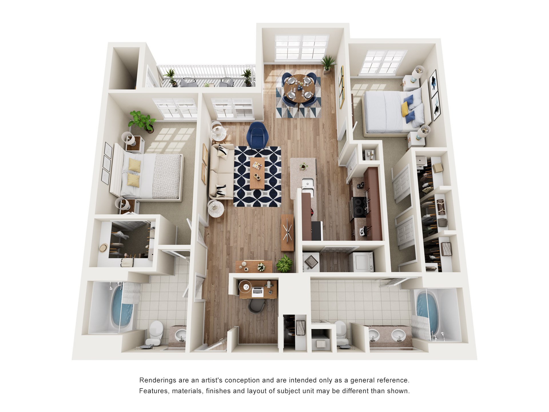 C1 floorplan layout