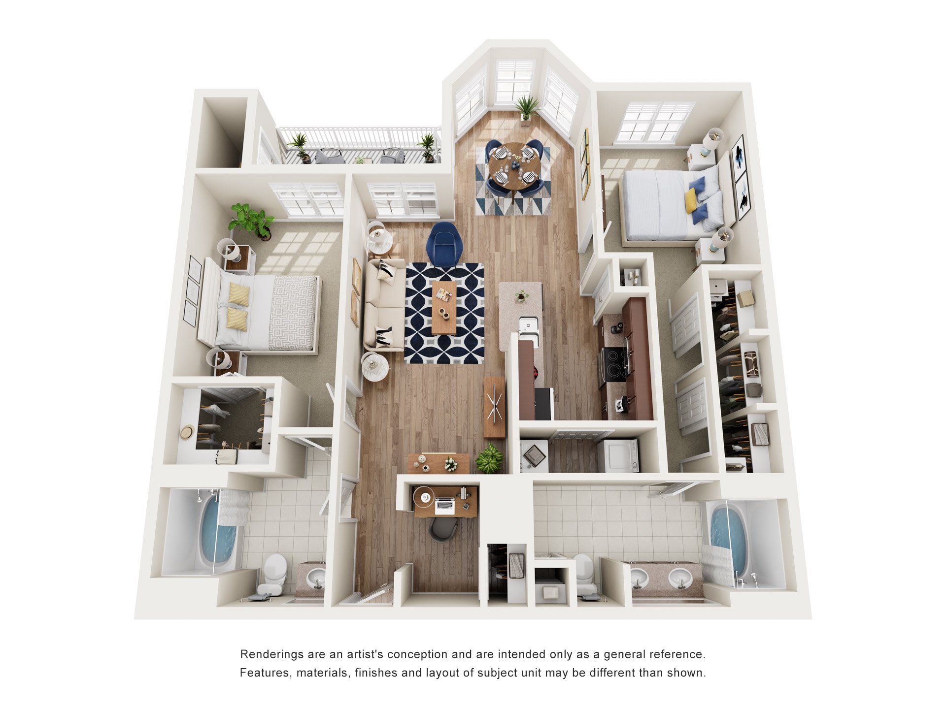 C2 floorplan layout