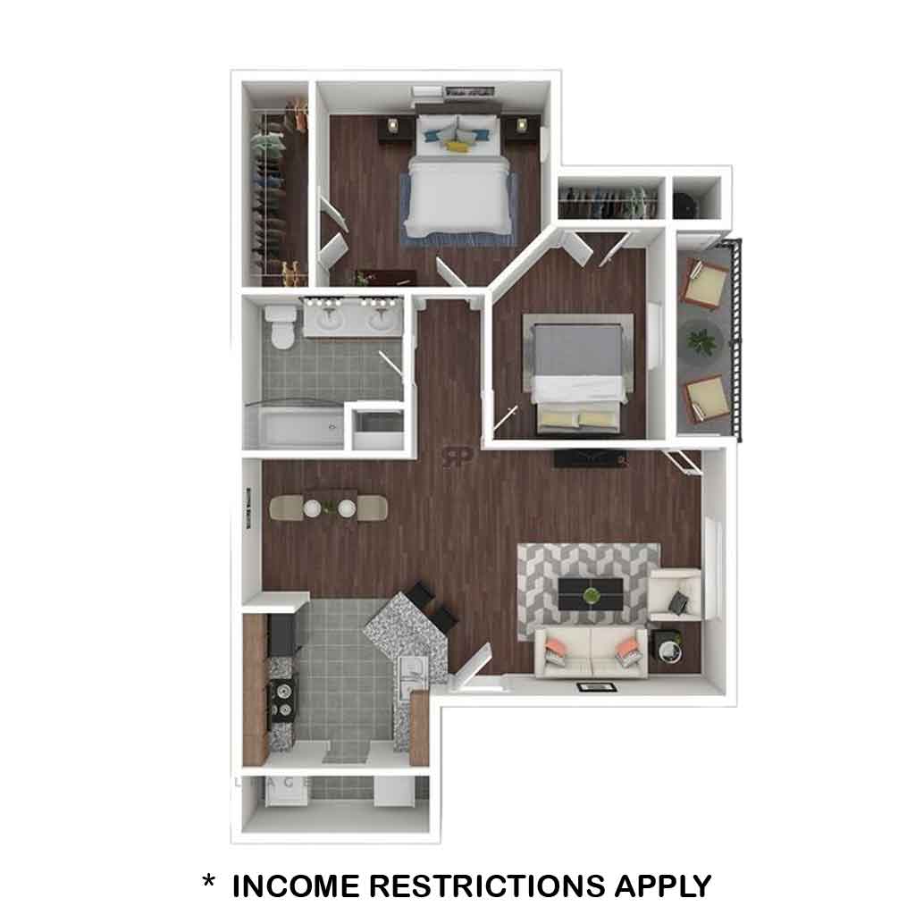 B2 floorplan layout