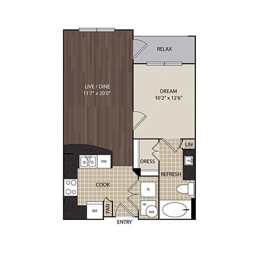 A1 floorplan layout