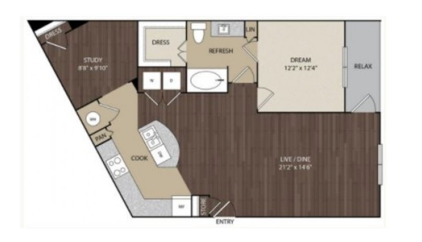 A10 floorplan layout