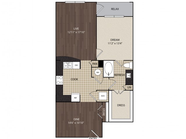 A8 floorplan layout