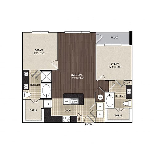 B1 floorplan layout