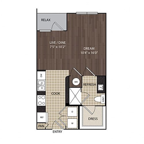 S1 floorplan layout