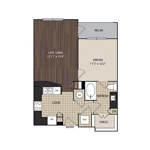 A2 floorplan layout