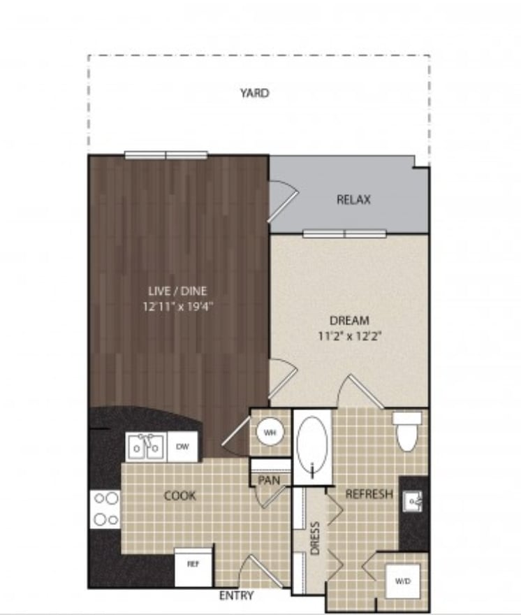 A2A floorplan layout