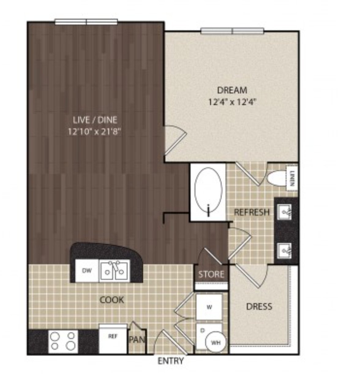 A3 floorplan layout
