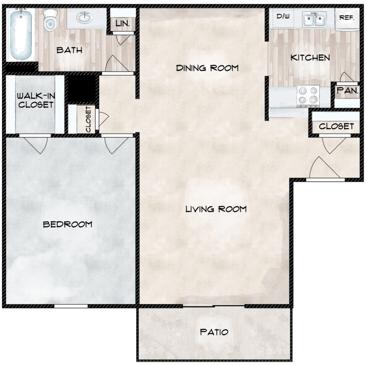 A2 floorplan layout