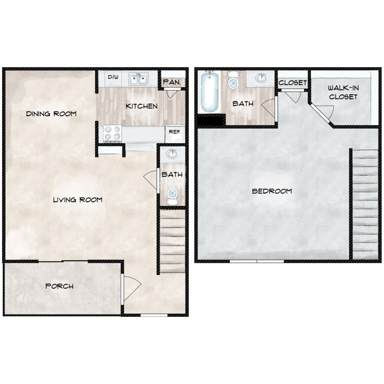 SA1 floorplan layout