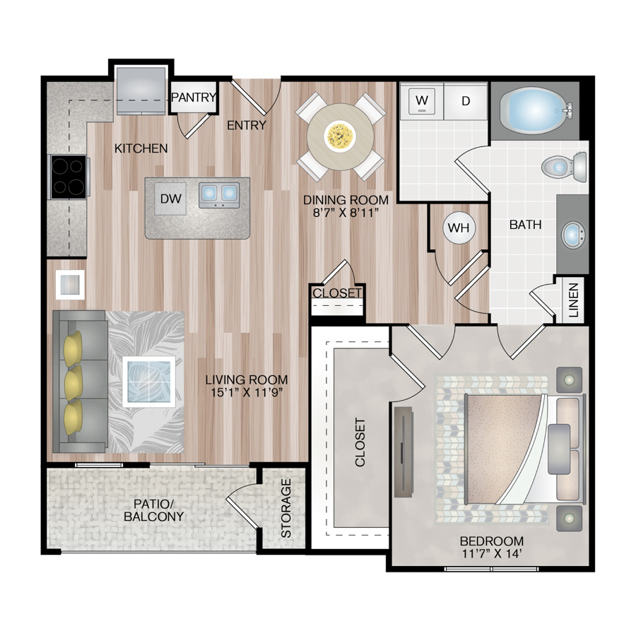 A4 floorplan layout
