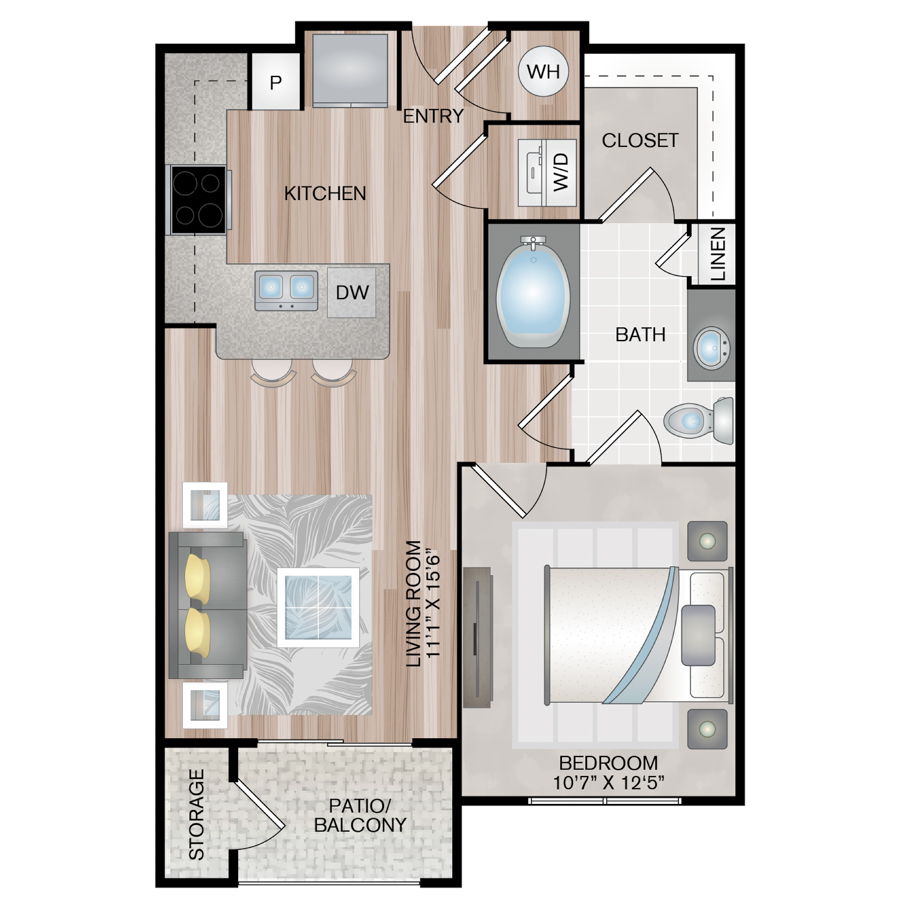 A1 floorplan layout