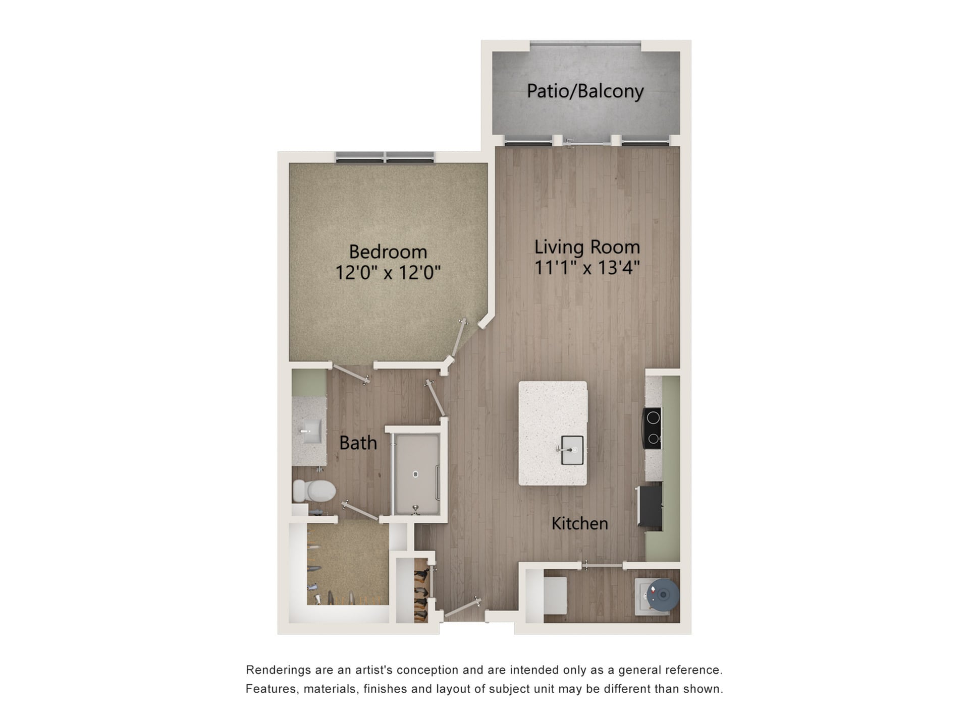 Oak 2 floorplan layout