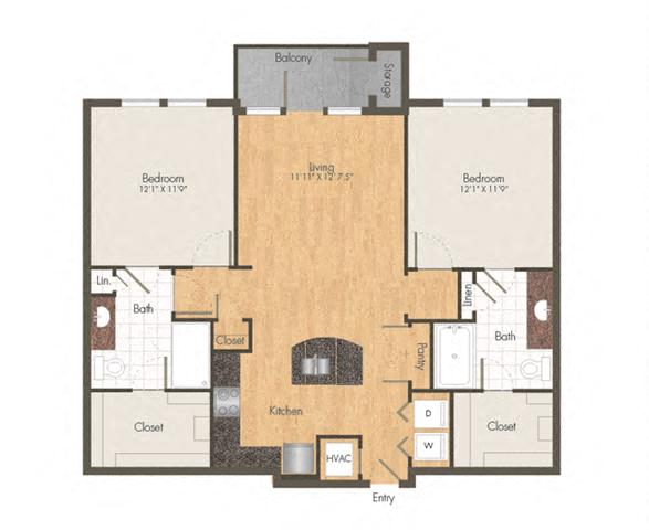 2A floorplan layout