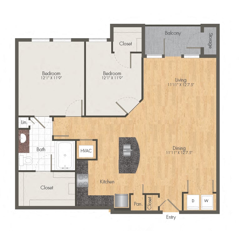 B1 floorplan layout