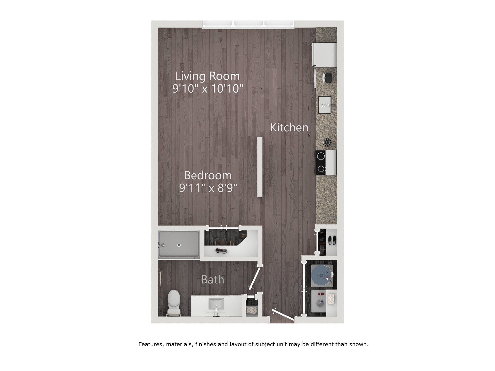 The Arbor floorplan layout