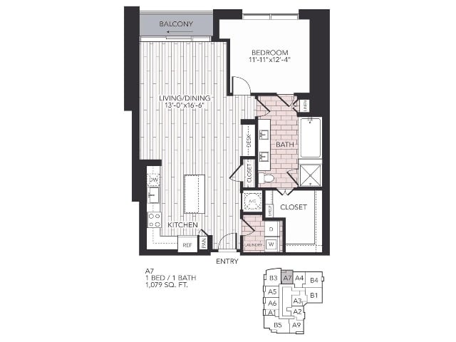 A7 floorplan layout