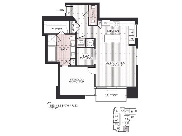 A9 floorplan layout
