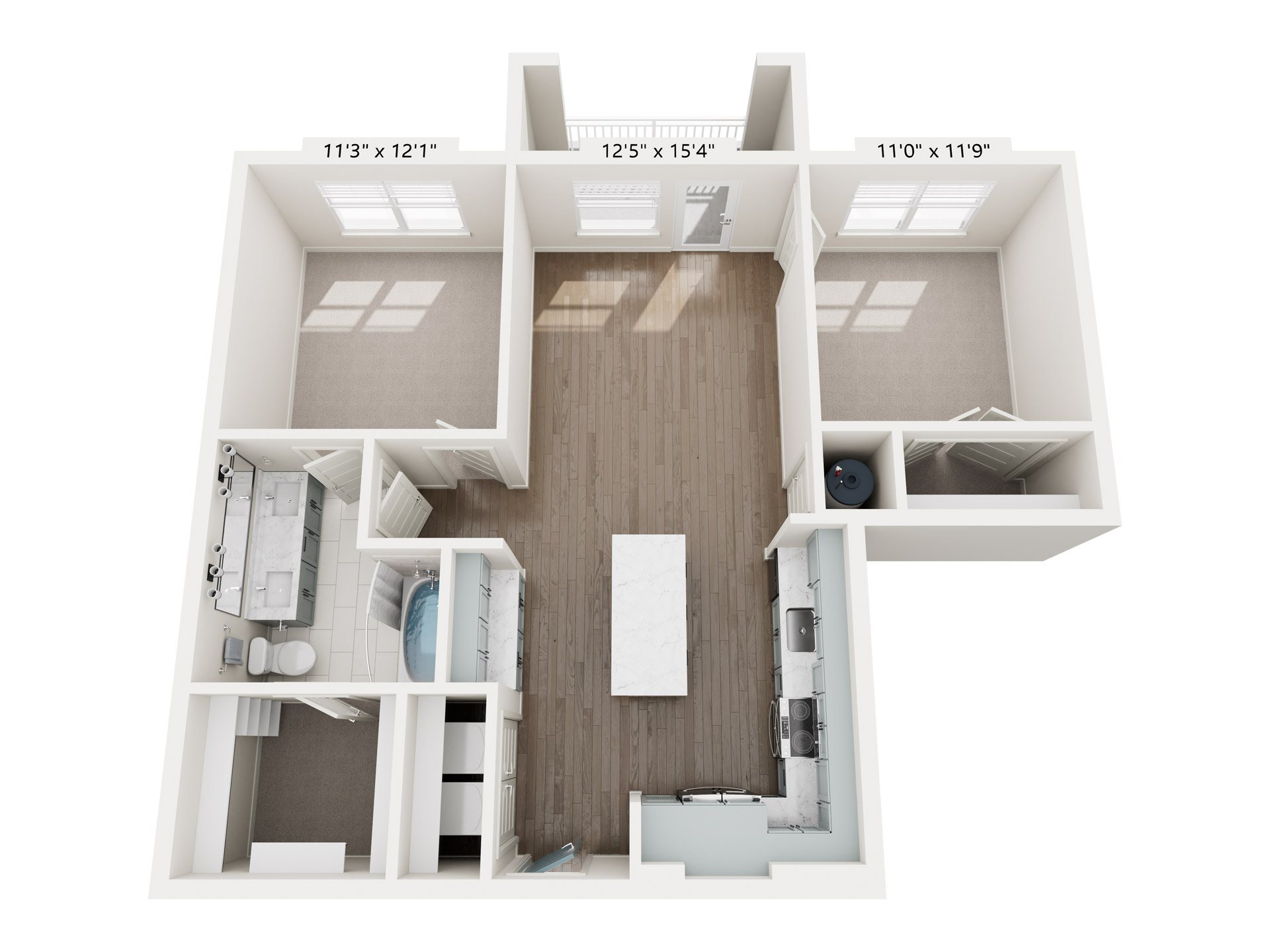 A8.0 floorplan layout