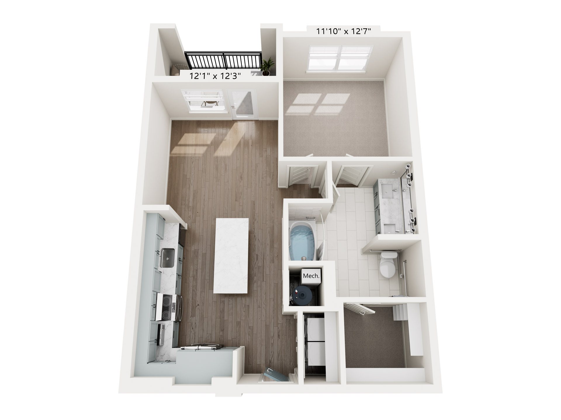 A2.0 ANSI floorplan layout