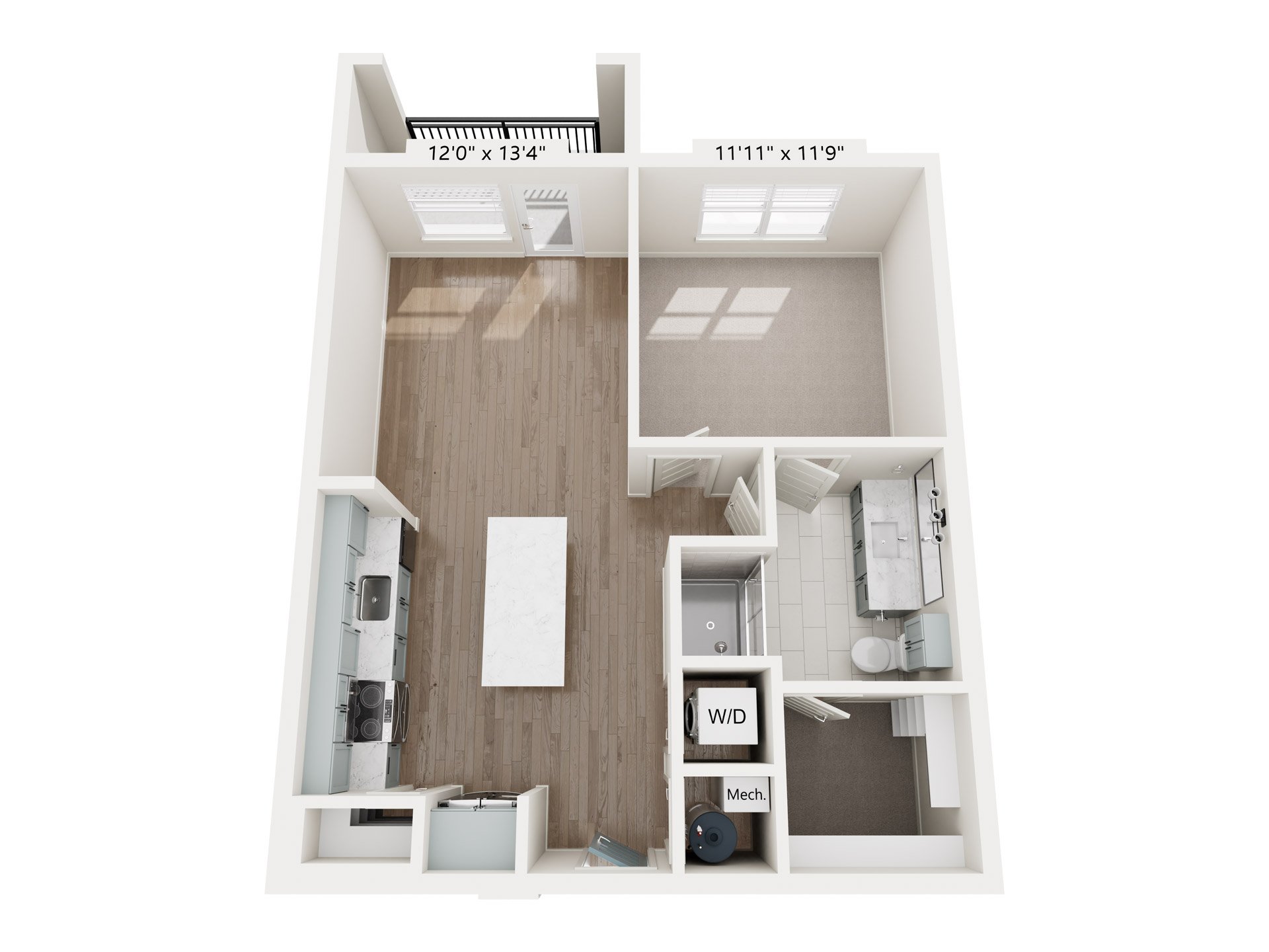 A1.0 floorplan layout