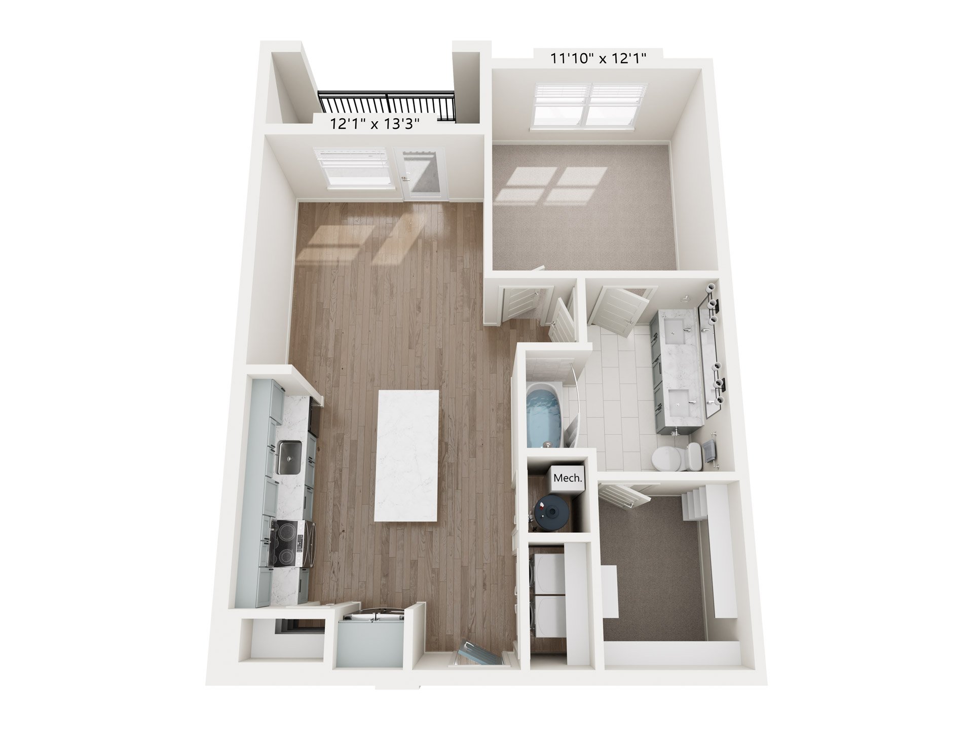 A2.5 floorplan layout