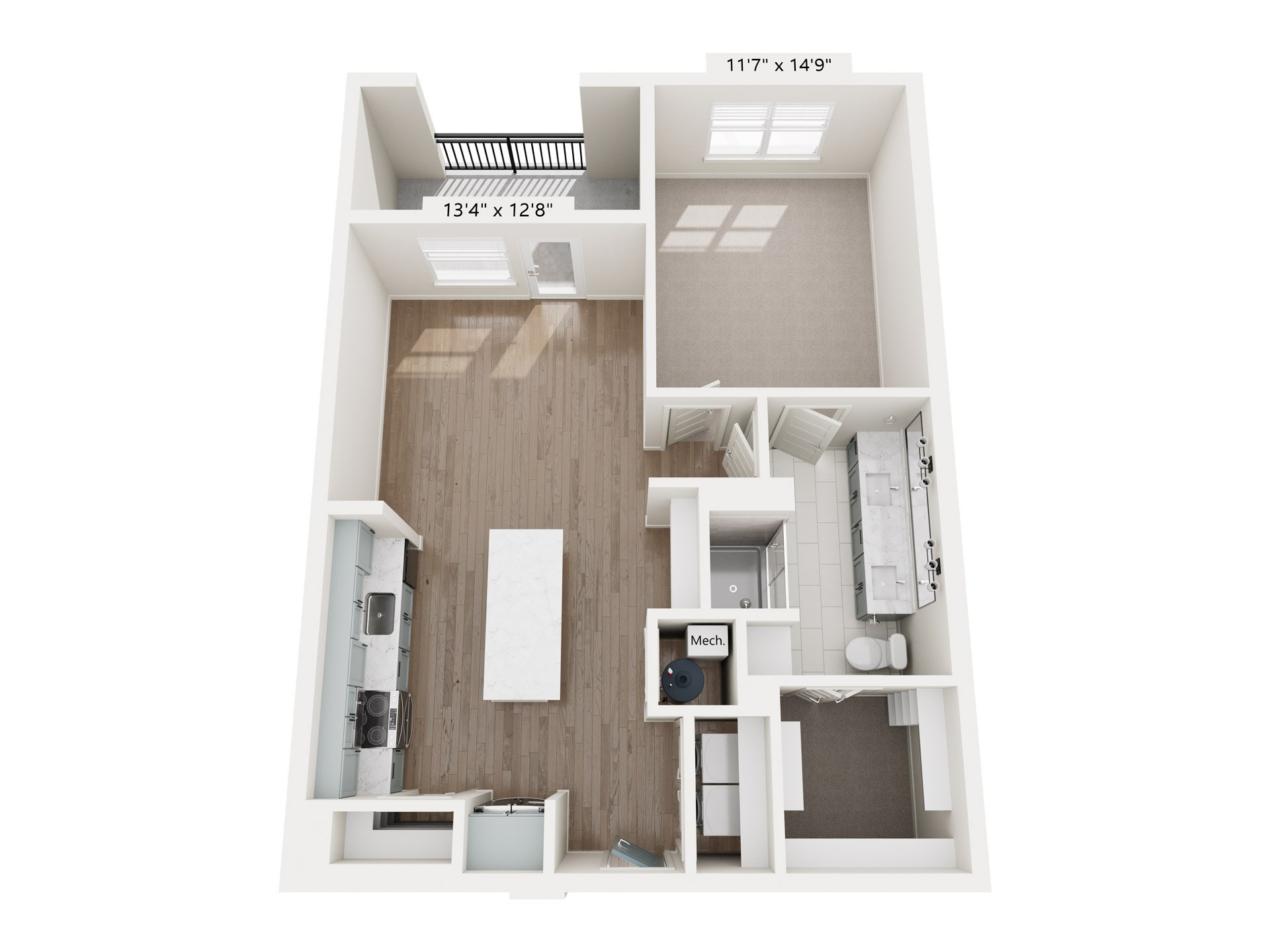 A4.4 floorplan layout