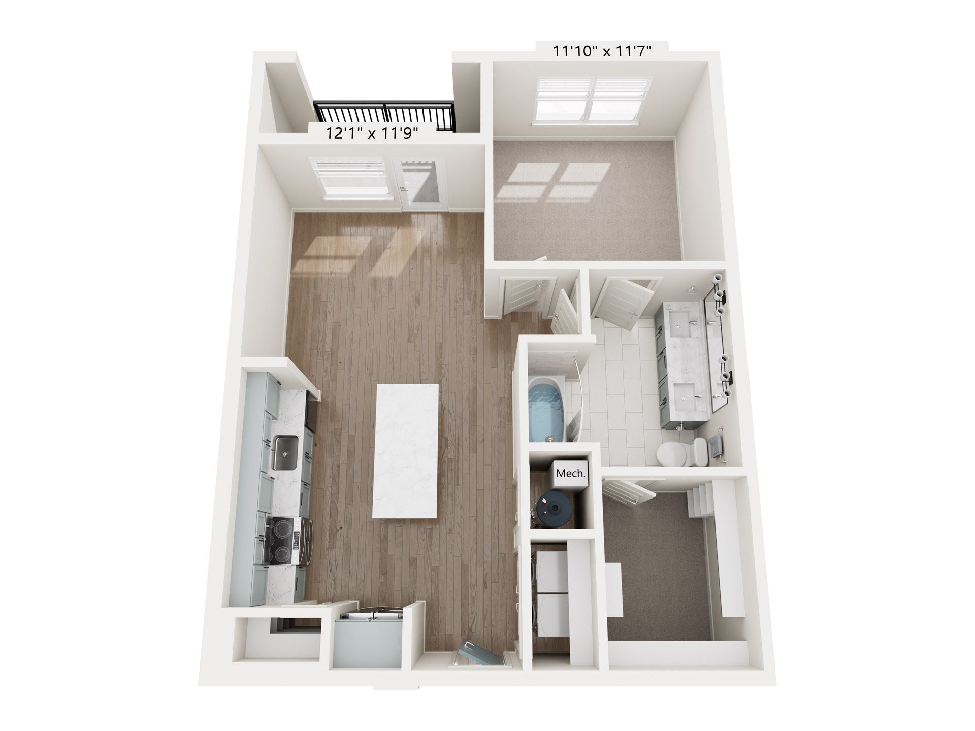 A2.0 floorplan layout