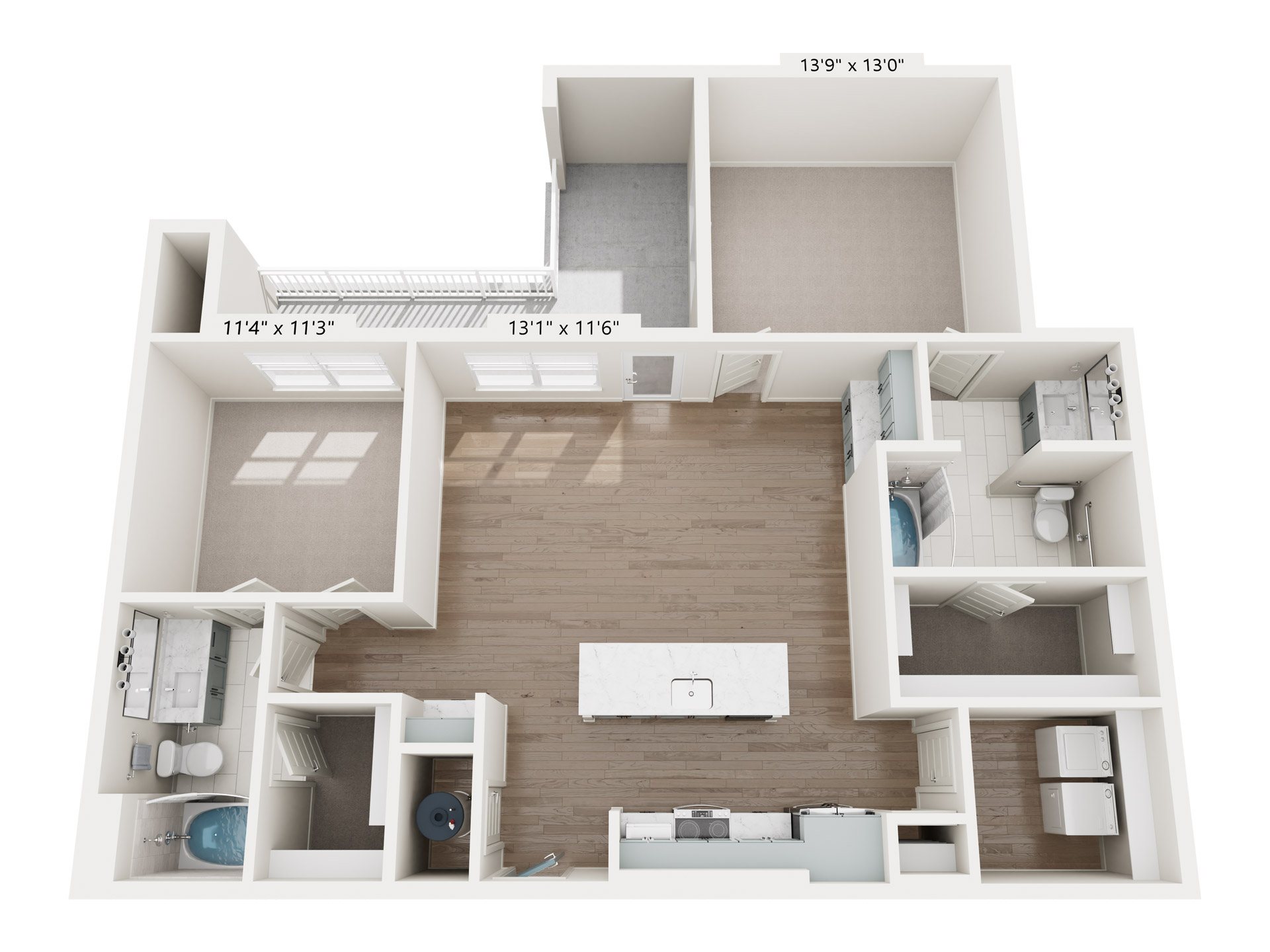 B4.0 ANSI floorplan layout