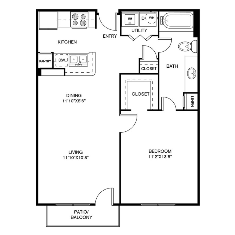 A1 Renovated floorplan layout