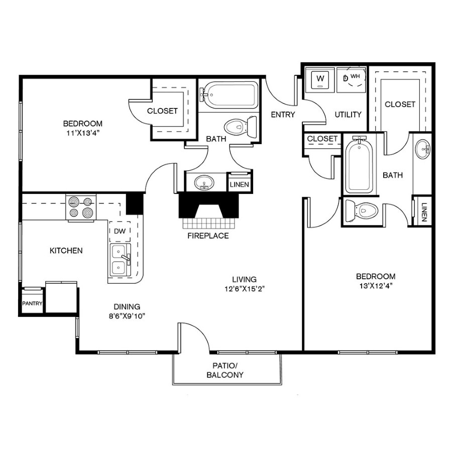 B2 floorplan layout
