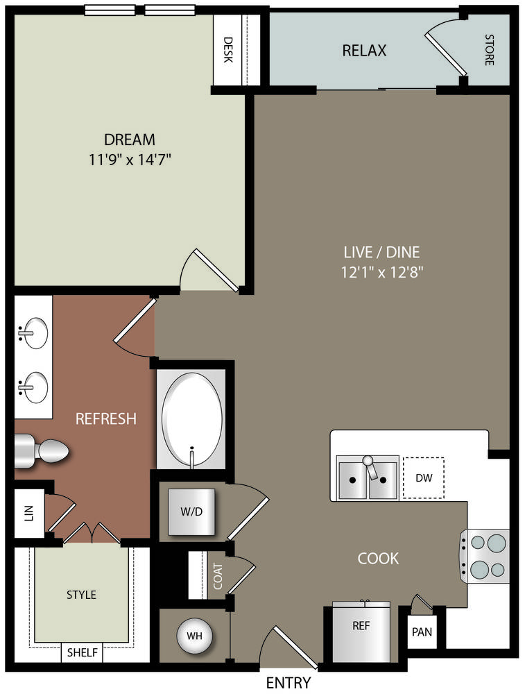 A3 floorplan layout