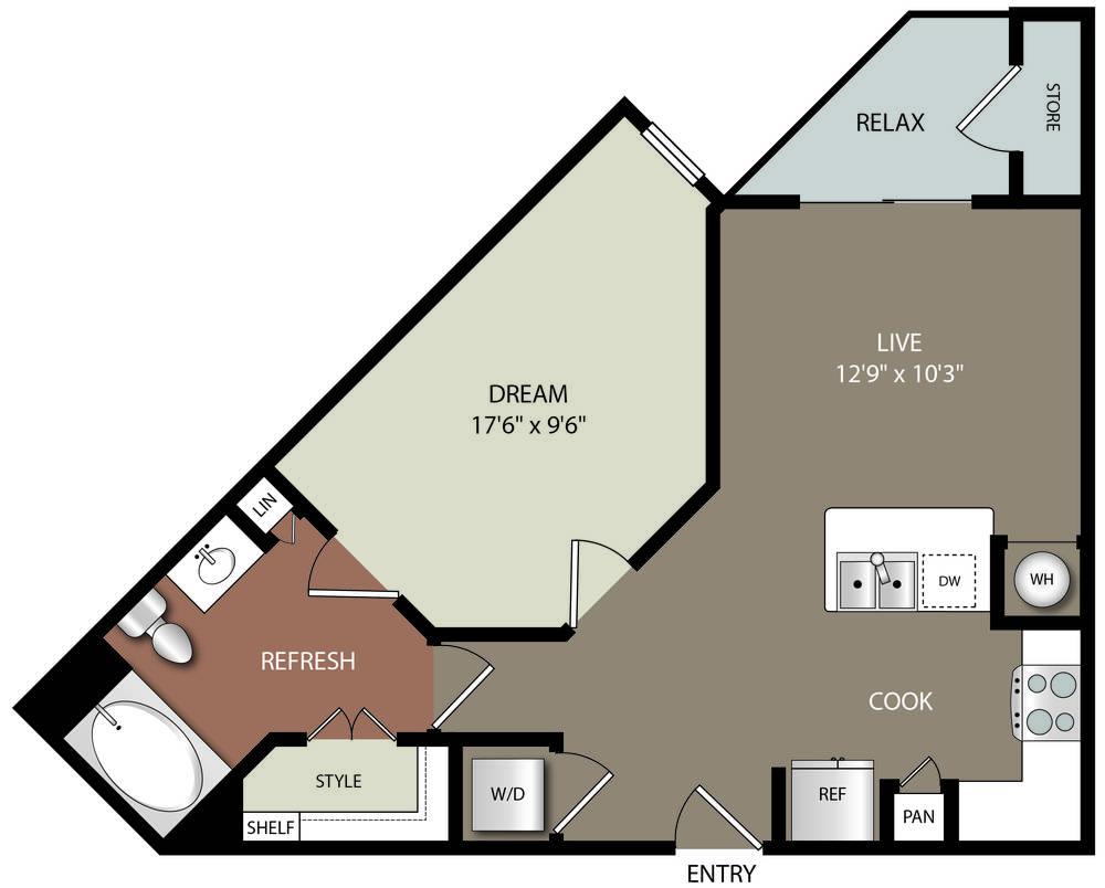 A4 floorplan layout