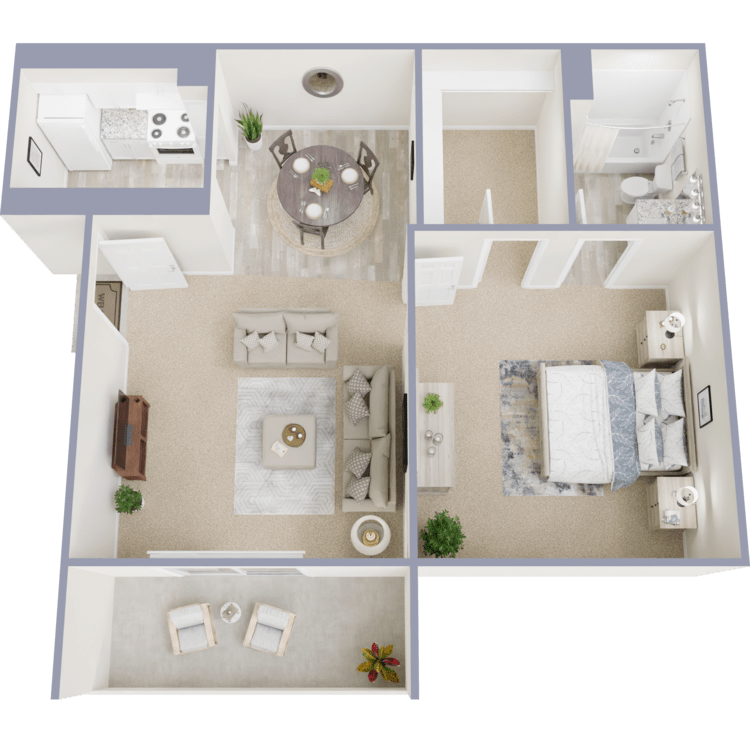 Plan A floorplan layout