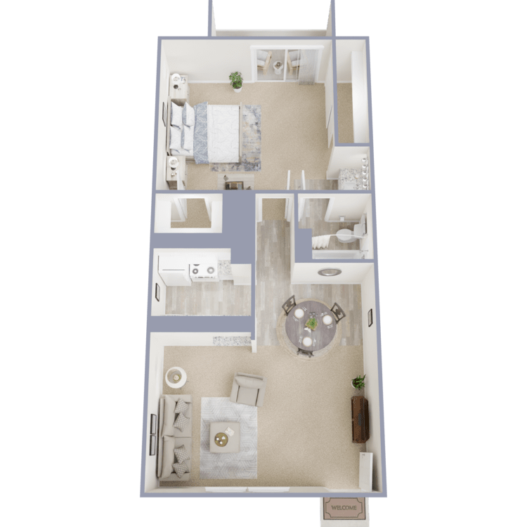 Plan B floorplan layout