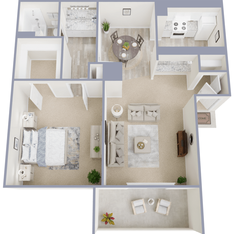 Plan C floorplan layout