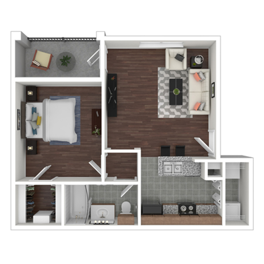 A1 Renovated floorplan layout