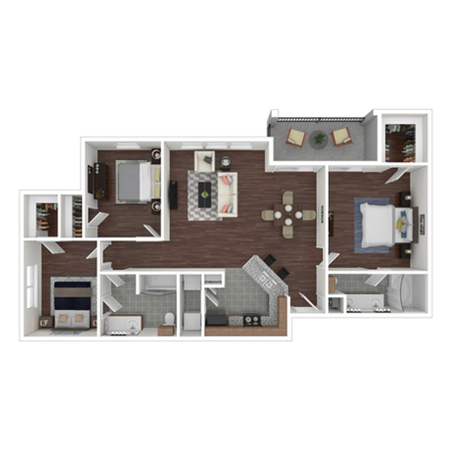 C1 floorplan layout