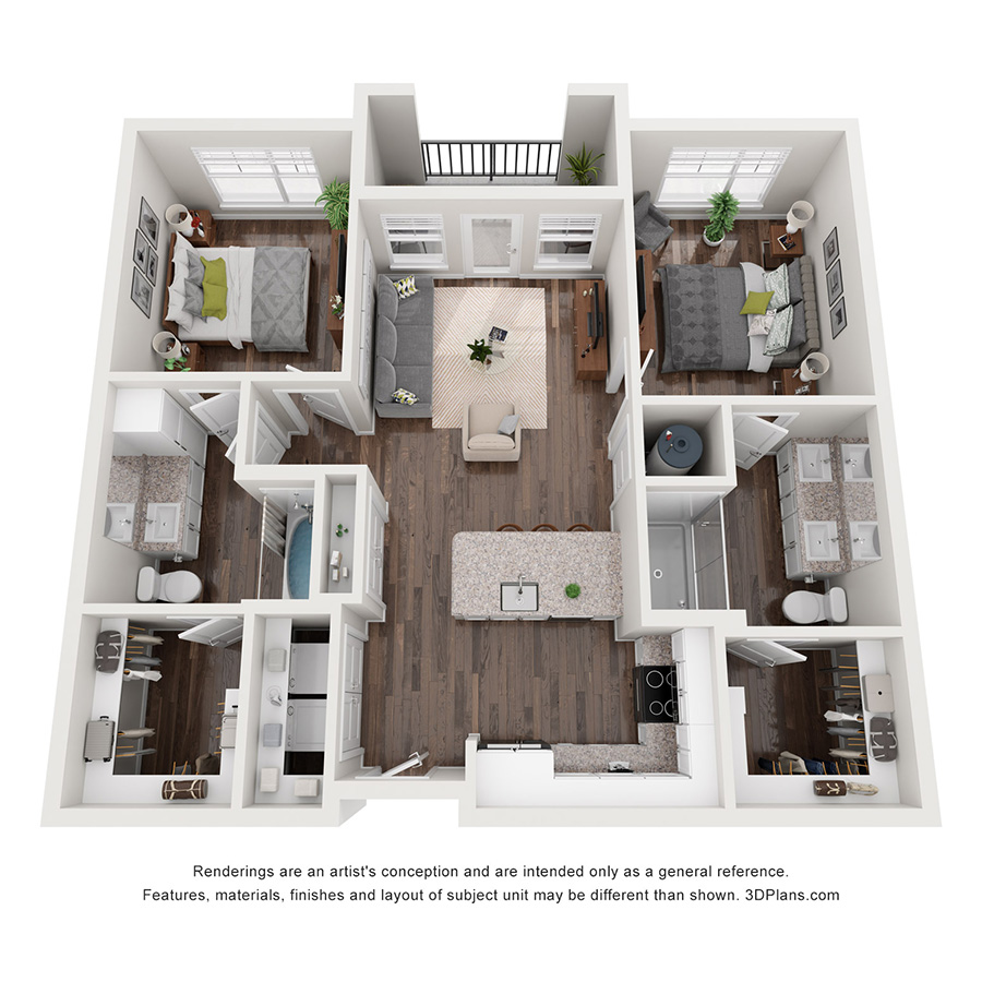 B1 floorplan layout