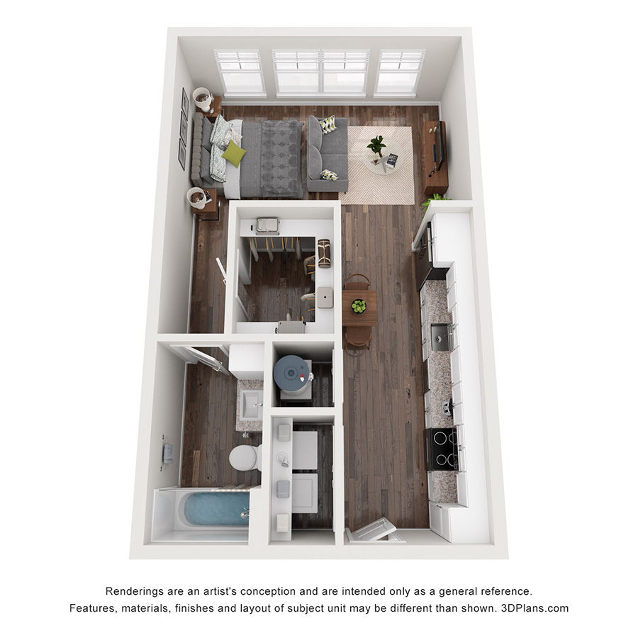 S1 floorplan layout