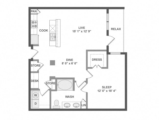 A8 floorplan layout