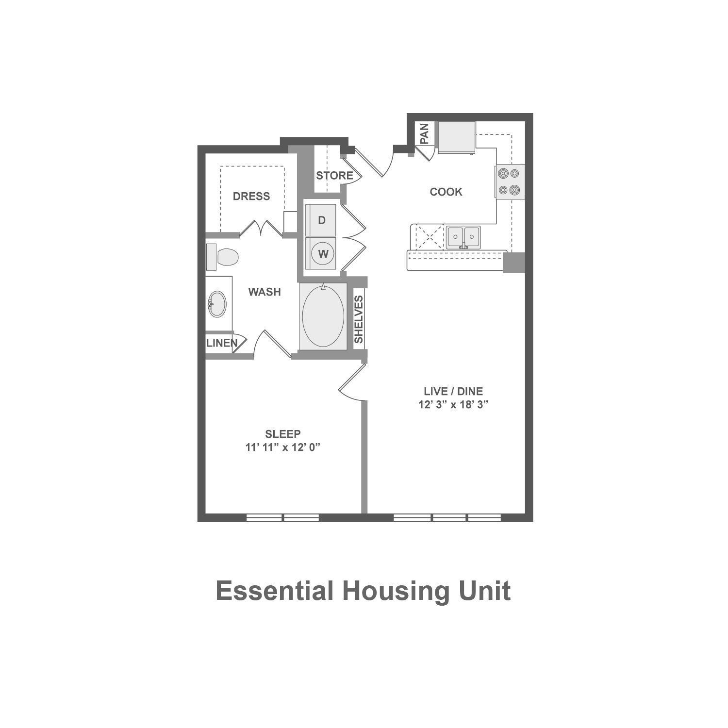 A1.P8 floorplan layout