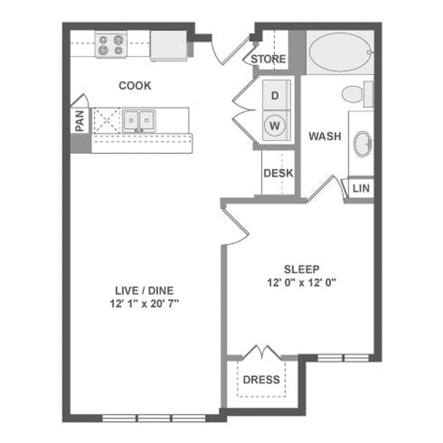 A3 floorplan layout