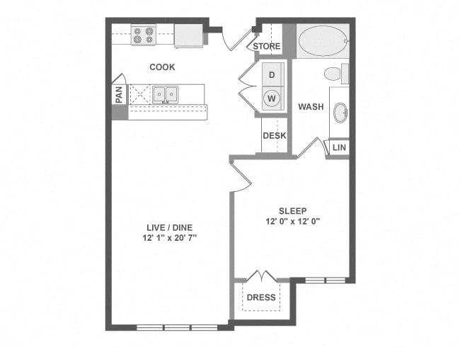 A2 floorplan layout