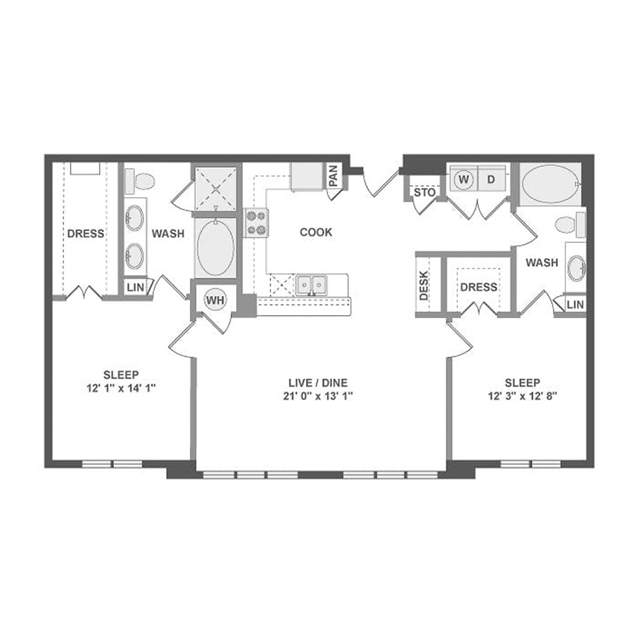 C6 floorplan layout