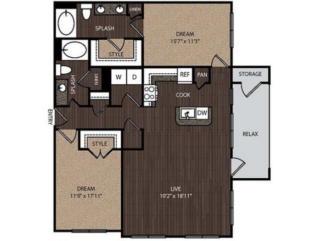 C3 floorplan layout