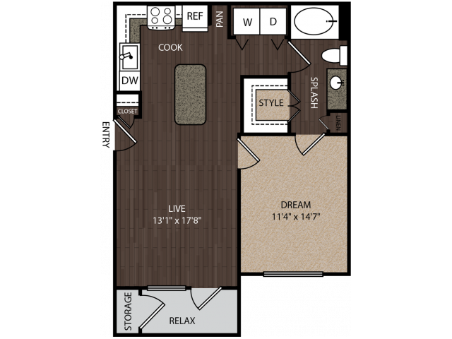 A2 floorplan layout