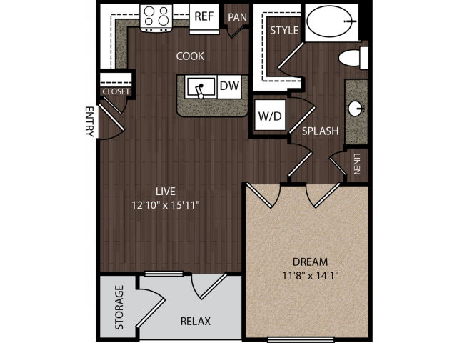 A1 floorplan layout