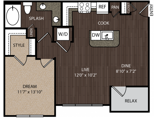 A3 floorplan layout
