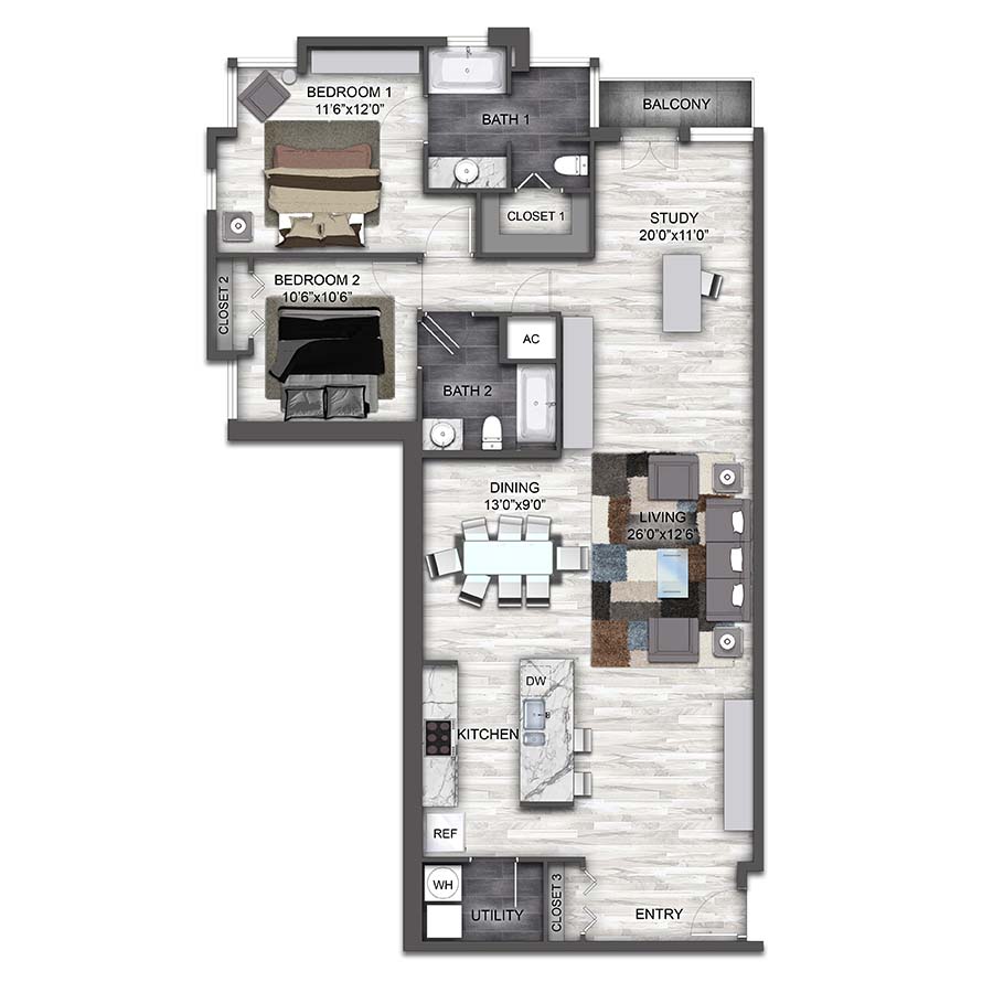 B8 floorplan layout